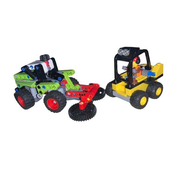 LEGO-Compatible Construction Farming Creative Building Toy Vehicle Set - Picture 9 of 16